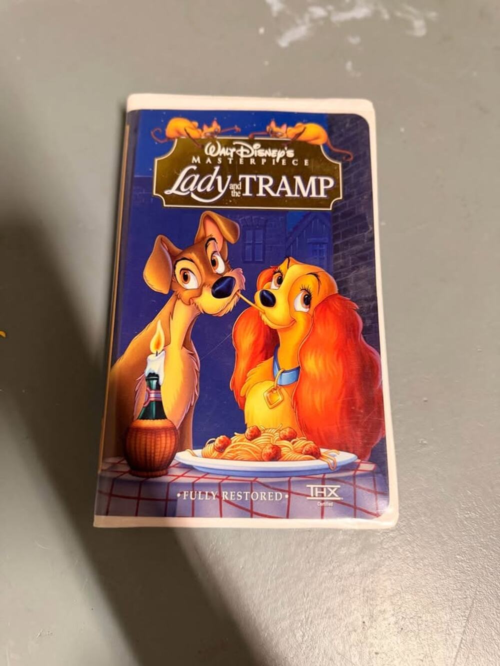Walt Disney's Masterpiece Lady and the Tramp VHS